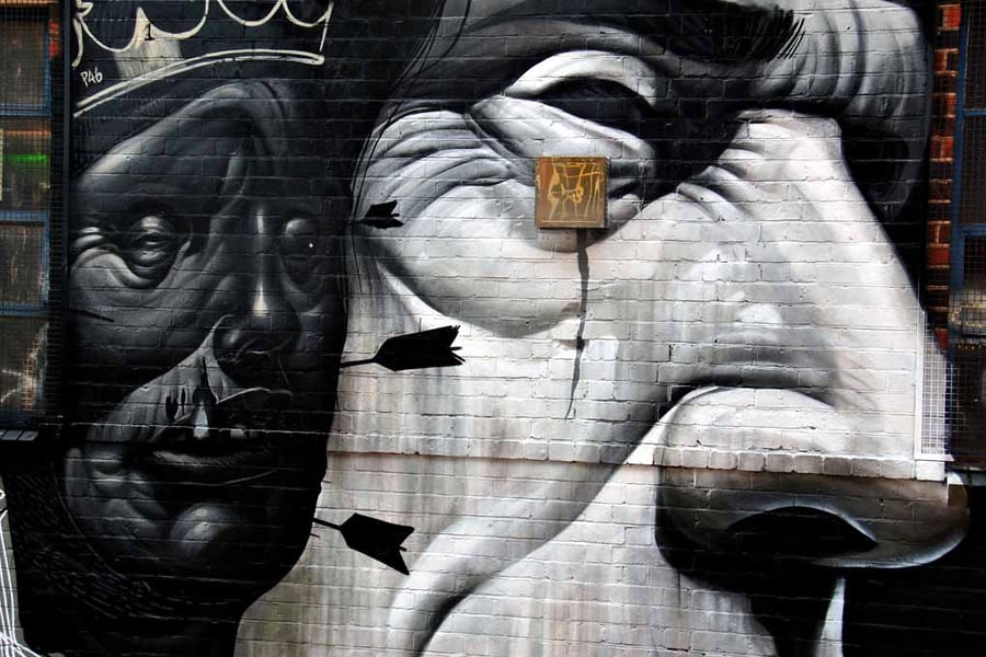 Street Art Graffiti Digbeth Birmingham UK Photograph Print