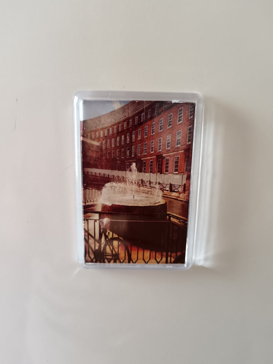 Bristol College Green Historic Fountain Photography Fridge Magnet 