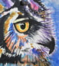 Owl Portrait original painting - Image 3