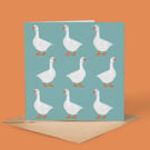 Goose Greeting Card, Blank Card, Any Occasion, Goose Card
