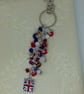 Union Jack Bag Charm and Keyring - Image 2