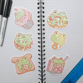 Frog Stickers 