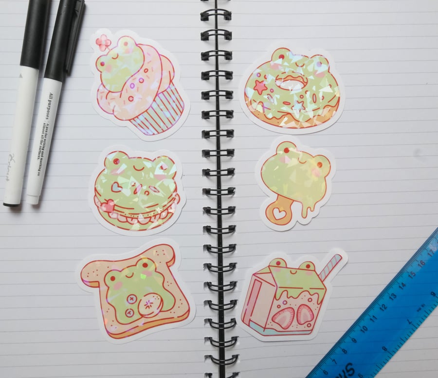 Frog Stickers 