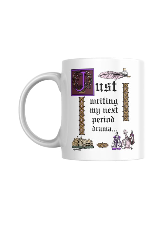 Period Drama Bone China Mug