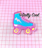 Acrylic 80s Roller Skate Brooch by Dolly Cool - Roller Derby - Stranger Things -