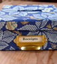 William Morris Receipts Box in Bramble Blue  - Image 1