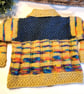 SALE Designer Baby Boy's Hand Knitted Cardigan-Jacket  12-18 months size - Image 3