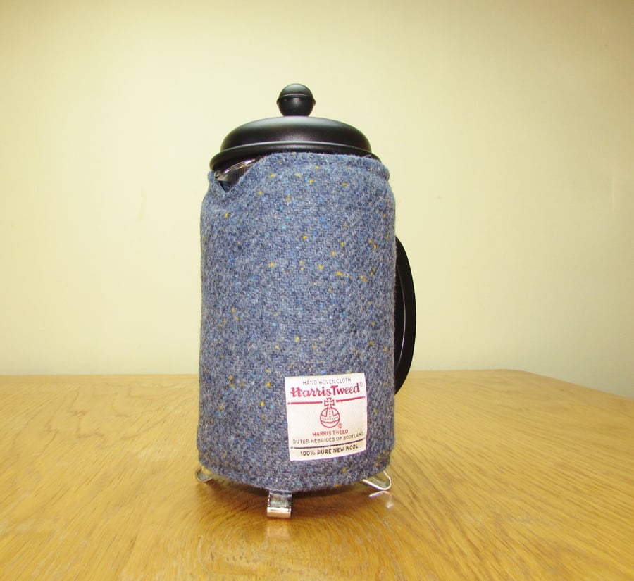 Harris Tweed Cafetiere Cosy (French Press Cozy) for 8 Cup Cafetiere