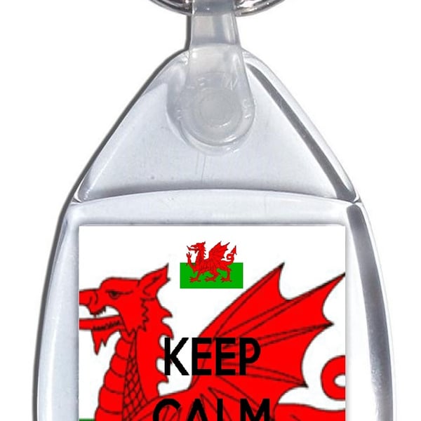 Keep Calm I'm Welsh - Keyring  (FD0074e)