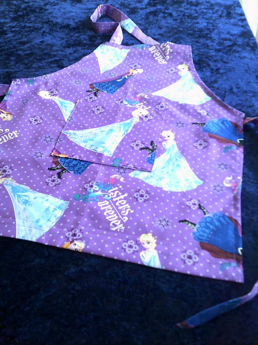 Sisters Frozen Child's Apron