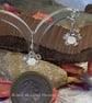 Silver Flower Earrings - Image 2