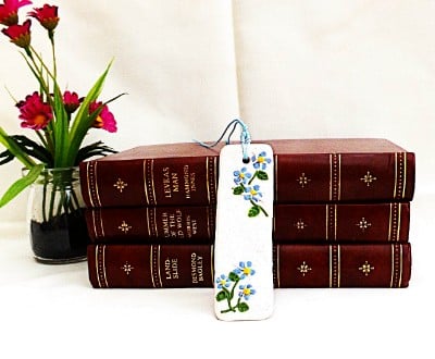 Forget-Me -Not Bookmark