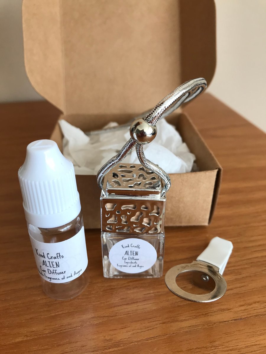 High quality 7.5ml glass car diffuser perfume, aftershave bottle scent set.