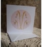Pack of 4 Assorted Handdrawn Snowdrops Greeting Cards - 2 Designs - Image 3