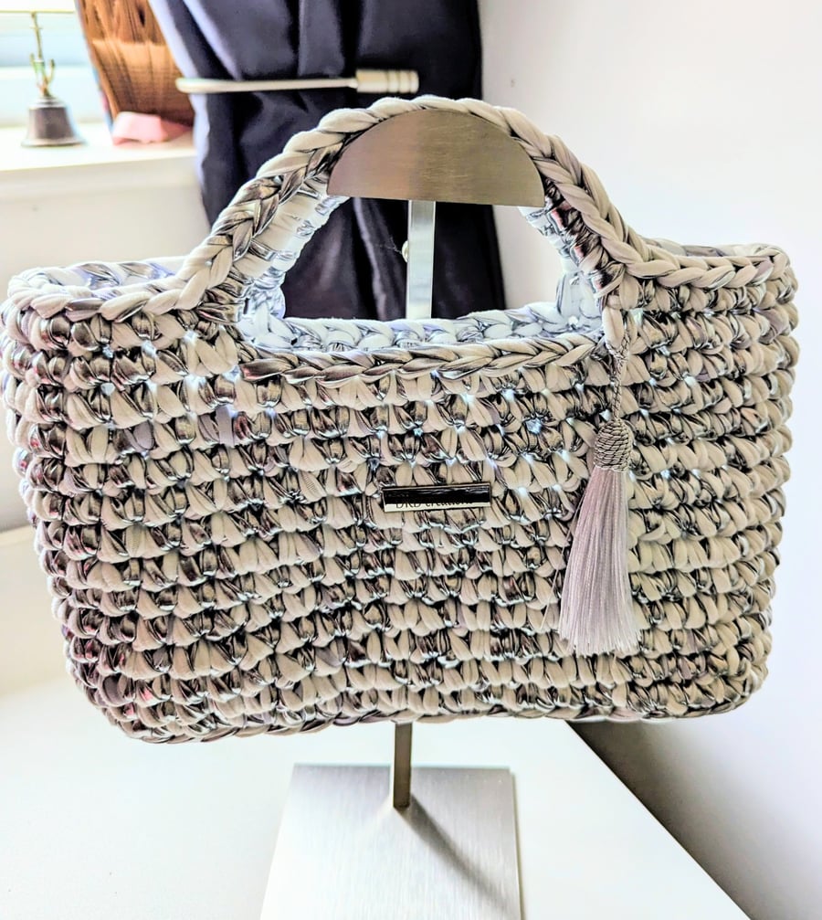 Handmade crochet bag 