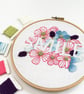 Embroidery Kit - Floral Embroidery Kit, Hand Embroidery "Smile" - Image 6