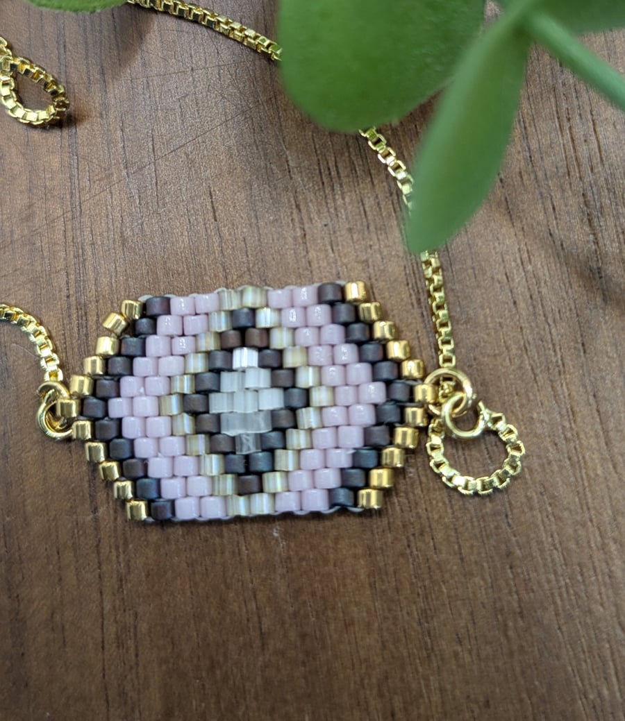 Violet- Miyuki bracelet 