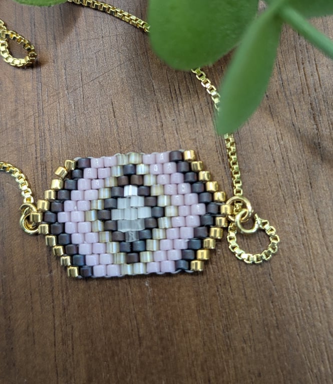 Violet- Miyuki bracelet 