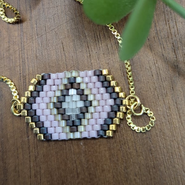Violet- Miyuki bracelet 