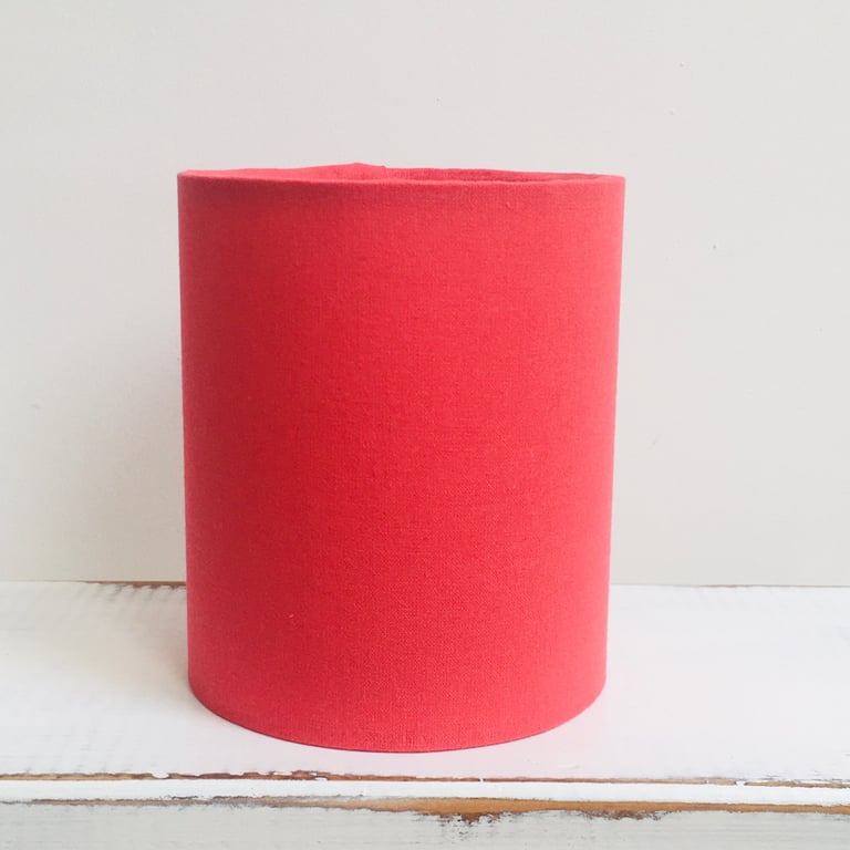 Handmade fabric fairy light Little Lantern - raspberry pink colour pop!