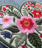 Wedding Botanical Heart Patch Embroidered Floral Love Iron On Sew On - Image 5