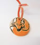Decorations Round  Fox Hanging ornament. - Image 1