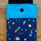 Space fabric iPad or book case