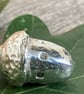 Solid silver acorn pendant - hallmarked - Image 2