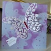 Large Butterfly Birthday Card