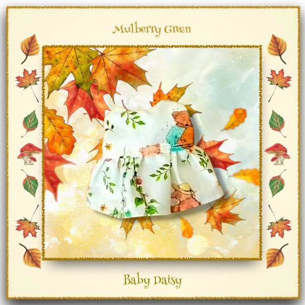 Animal Friends Dress for Baby Daisy 