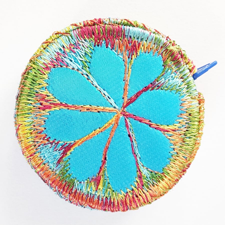 Free machine embroidery retractable tape measure Folksy