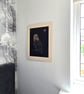 Original Hand-painted Bleach Portrait - Barn Owl - Image 2