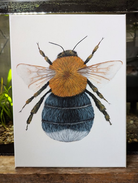 Tree Bumblebee Painting 