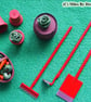 1:12 Scale Dolls House Gardening Set - Image 3