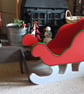 PICK UP ONLY Santa Sleigh Xmas Prop Photographer Photo Shoot Grotto Baby Child D - Image 2