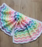 Baby Blanket. Rainbow. - Image 4