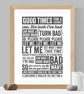 The Smiths Lyrics Print - Image 2