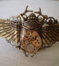 Steampunk  "Sacred Scarab" Cuff - Image 2