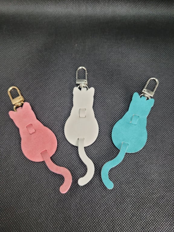 Cat bag charm or keyring