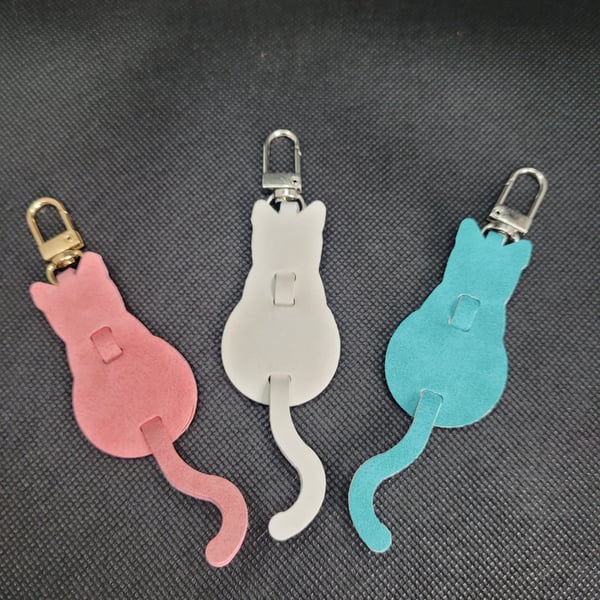 Cat bag charm or keyring