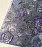 Phantom Flora - Abstract Acrylic Floral Shimmer Painting - Image 3