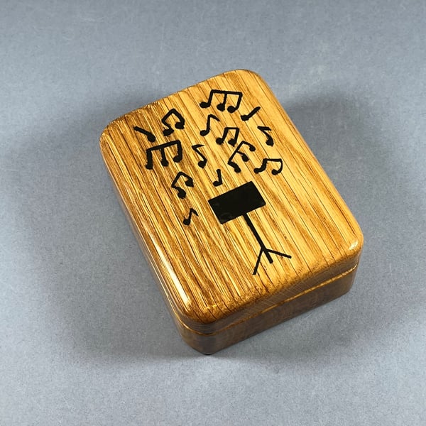 'Musical Notes' Jewellery - Trinket Box (WBI22)