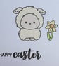 Pack of 3 Mini Easter Cards - Sheep - Fawn Polka Dots - Image 6