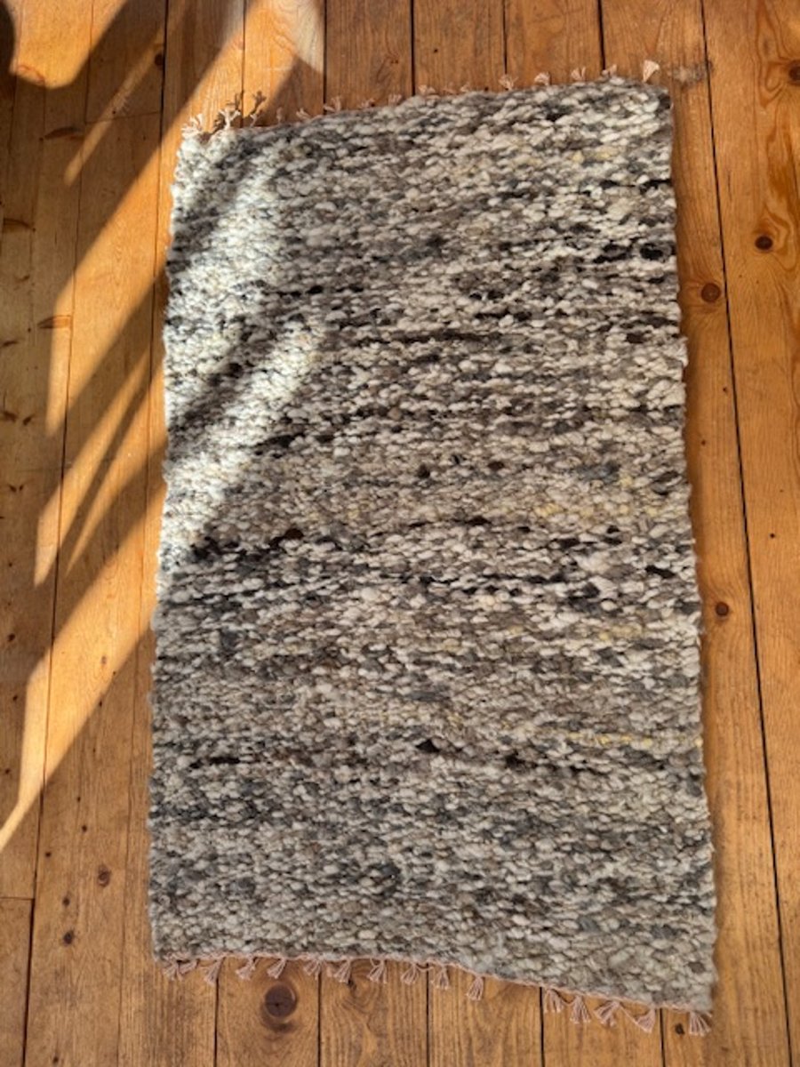 Hand made wool rug