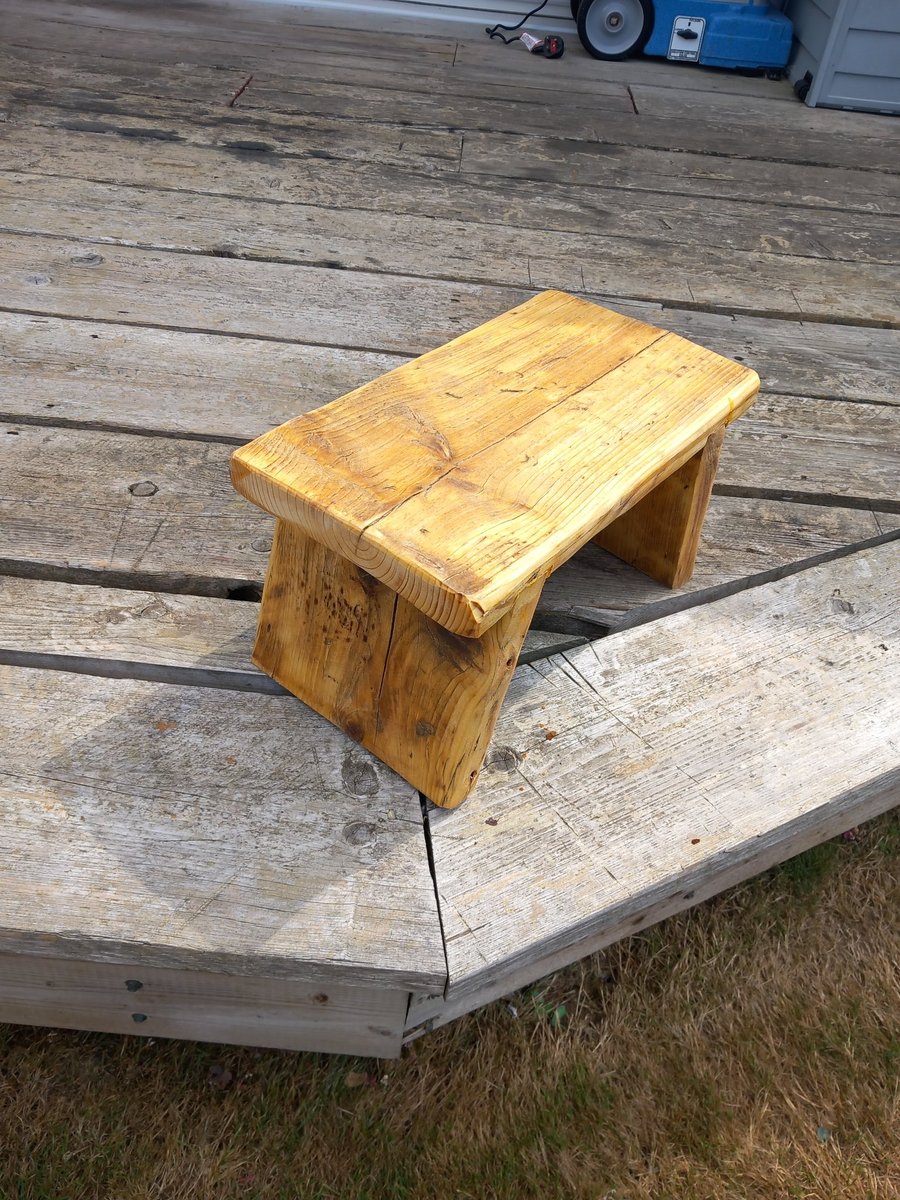 wooden stool