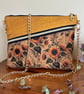 Handmade Cork Shoulder Bag – Sunflower Pattern - Image 1