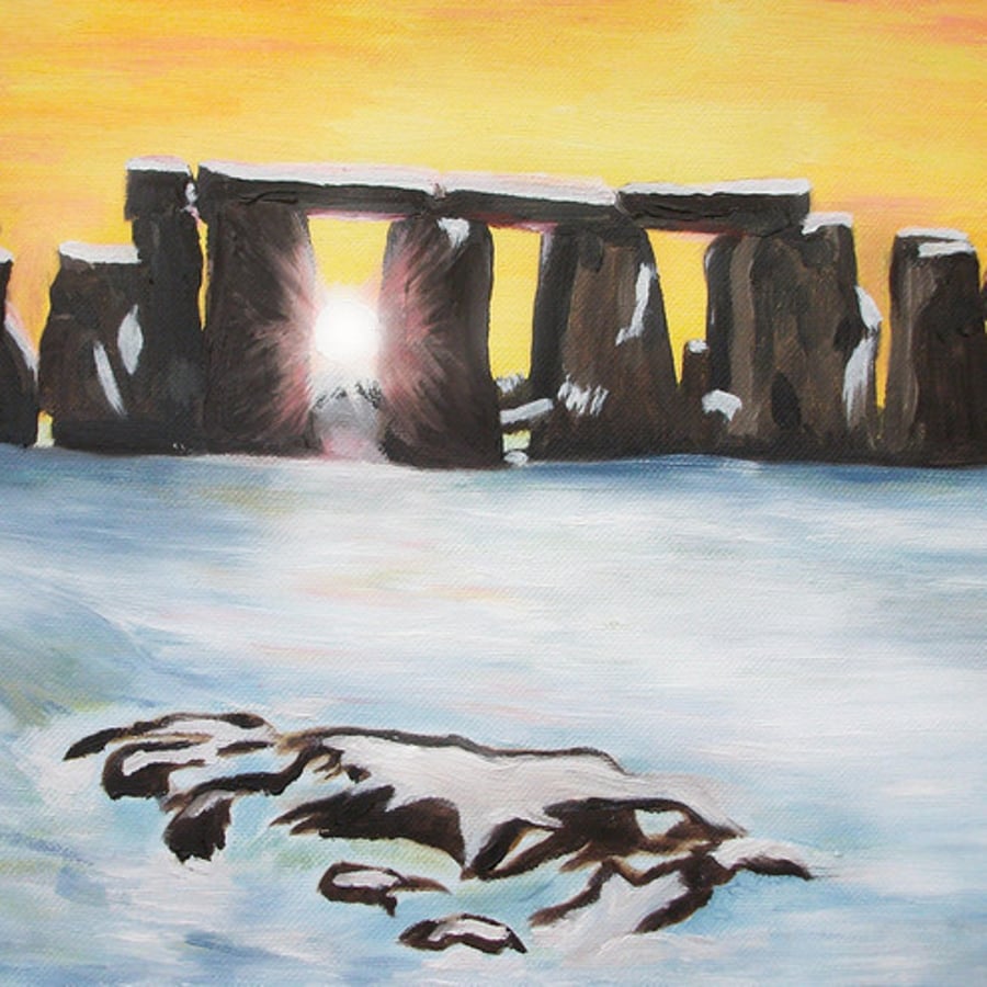 Winter at Stonehenge