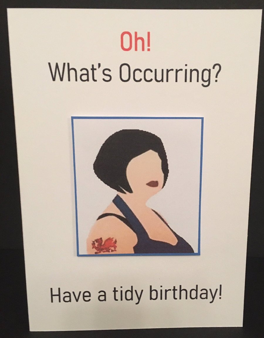 Gavin and Stacey - TV Inspired Birthday Card