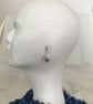 Azure Double Circle Drop Earrings - Image 4