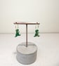 T rex hoop dangles